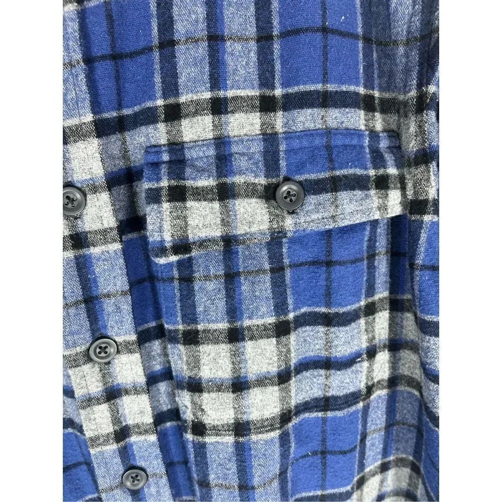 L.L Bean button down flannel shirt - Picture 4 of 6